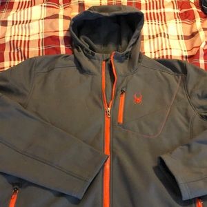 Excellent Condition Men’s Spider Jacket with Hood